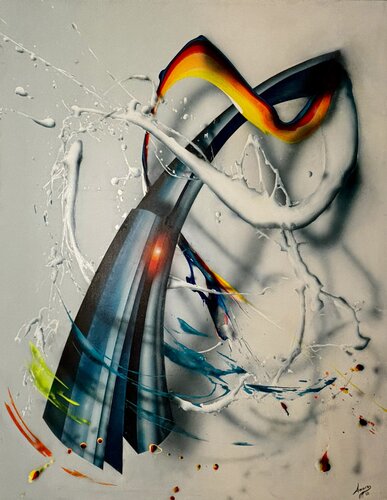 Dominio by Alberto Amaro Guardado, Painting for Sale on Singulart