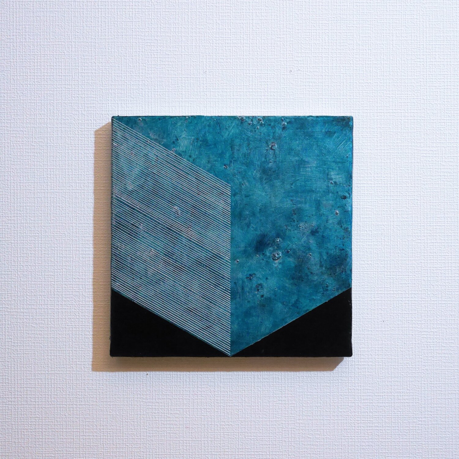 Graphic 013 as oil painting ARchitecT K2 Original painting for sale