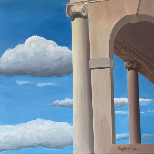 Finestra palladiana by Luisa Cappellari, Painting for Sale on Singulart