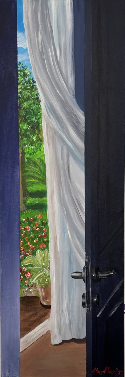 Porta blu Luisa Cappellari