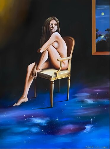 Silenziosa introspezione par Alessio Papa, Peinture en vente sur Singulart
