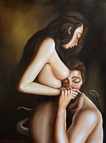 Evae deceptio de Alessio Papa, Pintura a la venta en Singulart