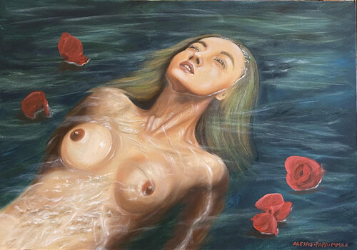 Ofelia by Alessio Papa, Painting for Sale on Singulart