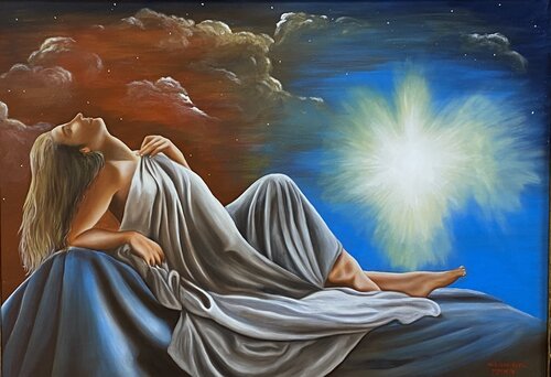 L’Annunciazione di Alessio Papa, Pittura in vendita su Singulart