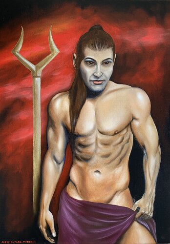 Hádes di Alessio Papa, Pittura in vendita su Singulart