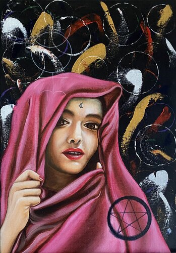 ESOTERICA I   (serie neosimbolismo astratto) by Alessio Papa, Painting for Sale on Singulart