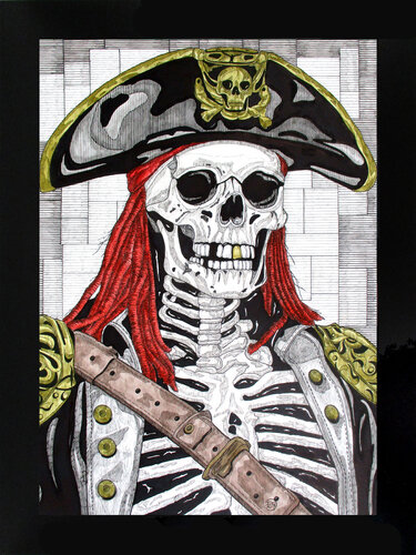 Mommy Sea Thief by Russell Garn, Drawing for Sale on Singulart