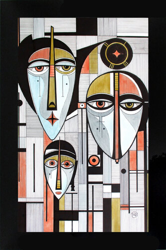 Transcendental Spirits by Russell Garn, Drawing for Sale on Singulart