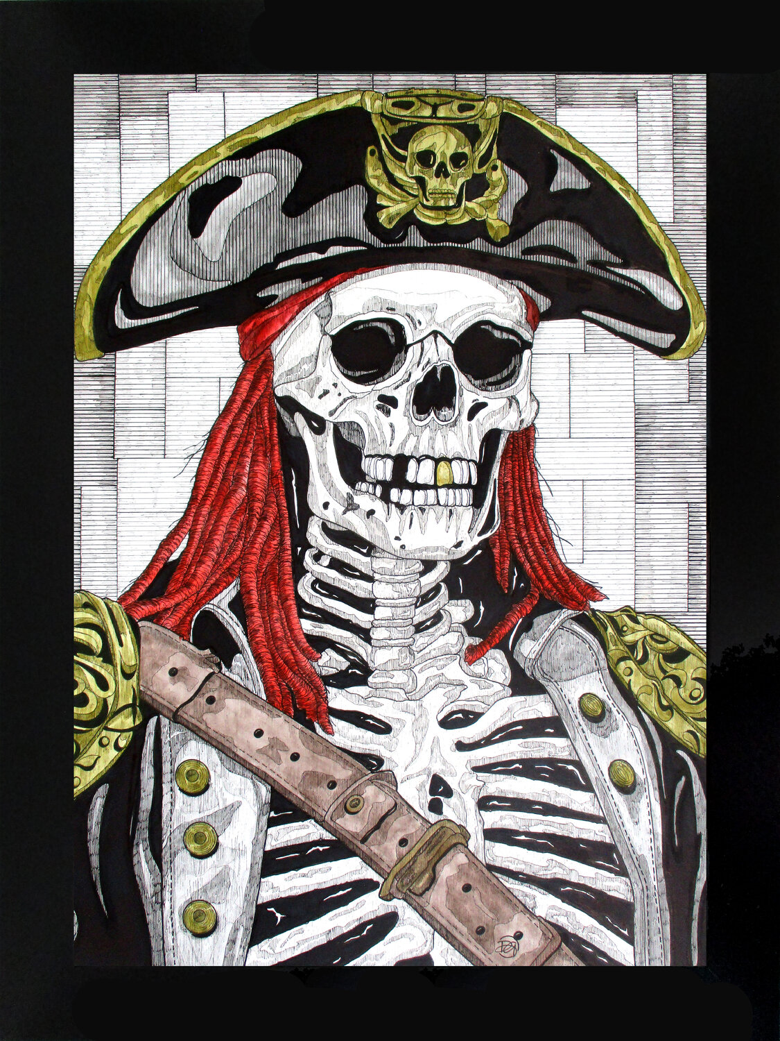 Mommy Sea Thief Russell Garn Drawing for sale
