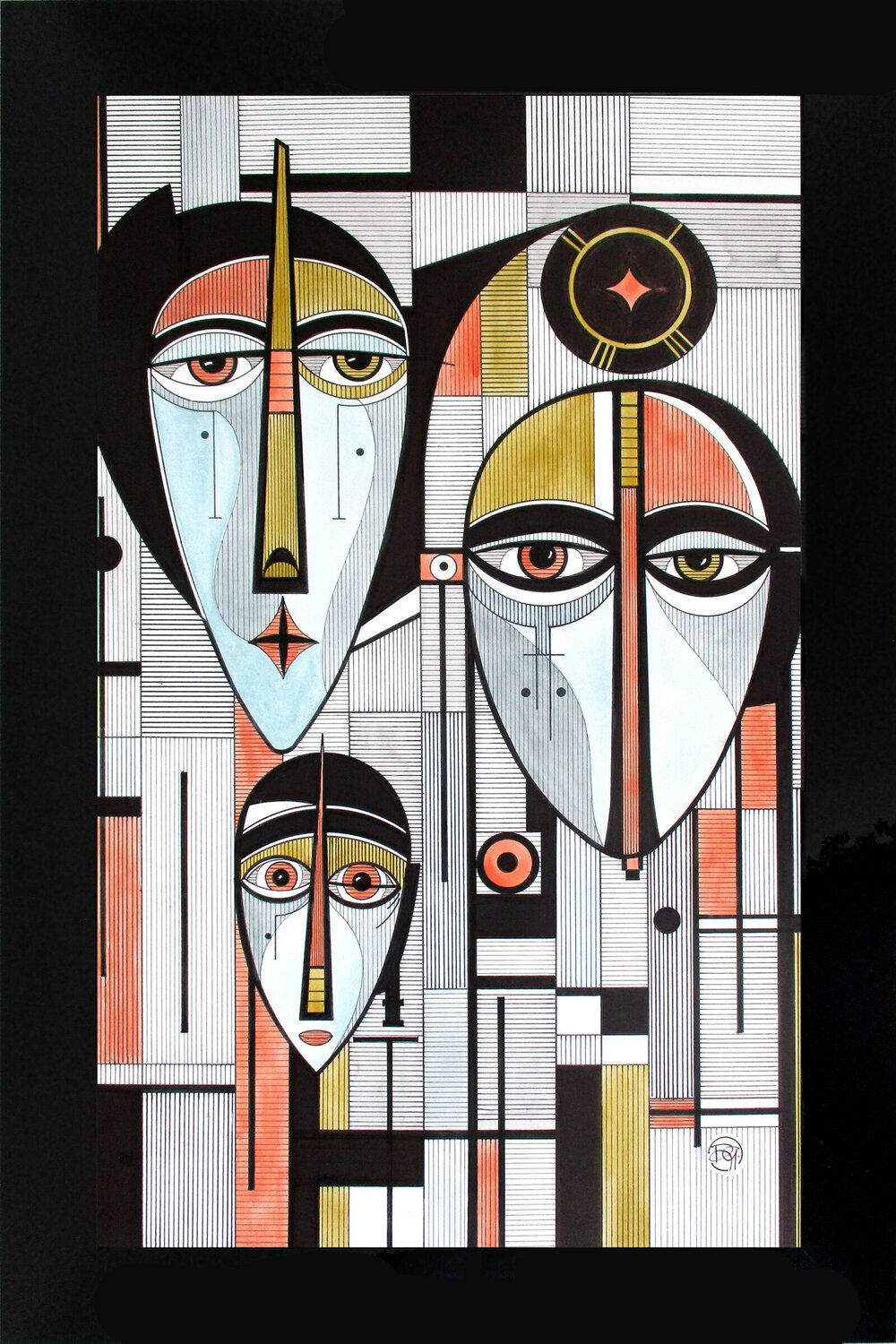 Transcendental Spirits Russell Garn Drawing for sale