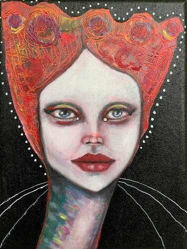 Queen di Basia Bimczok, Pittura in vendita su Singulart