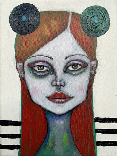 Stripes by Basia Bimczok, Painting for Sale on Singulart