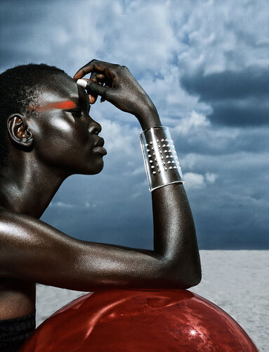 Alek Wek For Harper's Bazaar by Greg Delves, Photography for Sale on Singulart