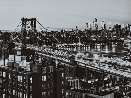 Williamsburg Bridge - New York by Fabian Kimmel, Photography for Sale on Singulart