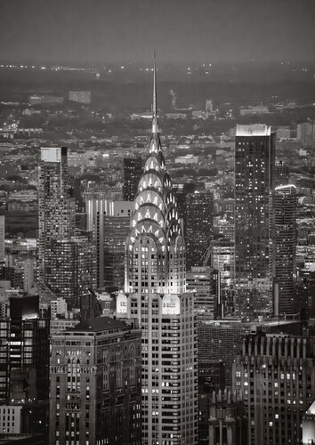 Chrysler Building Skyline View I - New York by Fabian Kimmel, Photography for Sale on Singulart