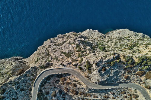 Tidal Curve - Mallorca par Fabian Kimmel, Photographie en vente sur Singulart