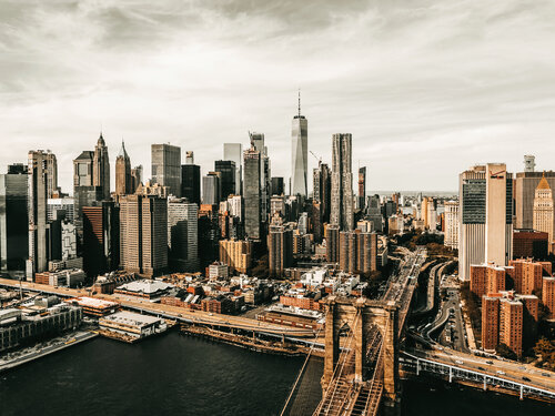 Fall Skyline NYC - New York par Fabian Kimmel, Photographie en vente sur Singulart