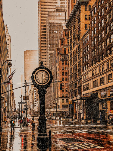 Autumn Time - New York von Fabian Kimmel, Fotografie kaufen auf Singulart