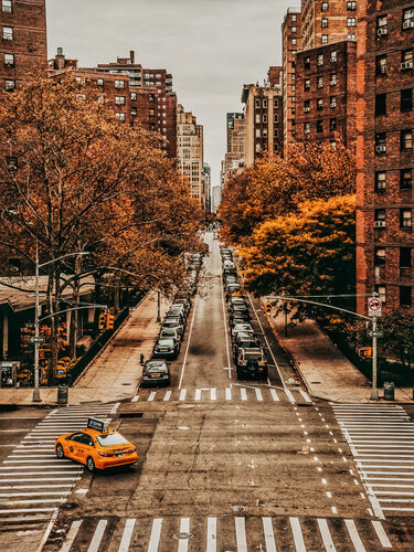 Autumn Streets of New York II - New York von Fabian Kimmel, Fotografie kaufen auf Singulart