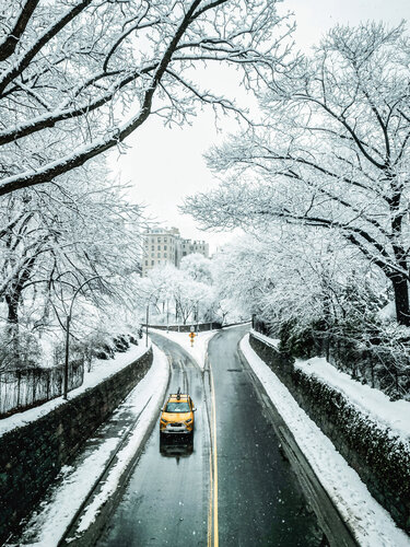 Winter Streets of New York II - New York von Fabian Kimmel, Fotografie kaufen auf Singulart
