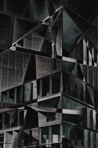 Geometric Shadow - Bauhaus - Palma de Fabian Kimmel, Fotografía a la venta en Singulart