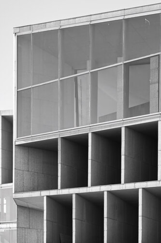 Layared Facade - Bauhaus - Palma by Fabian Kimmel, Photography for Sale on Singulart