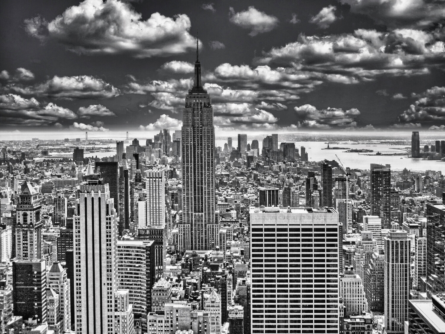 Manhattan Skyline from Rockefeller Center - New York Fabian Kimmel Fotografie zu verkaufen