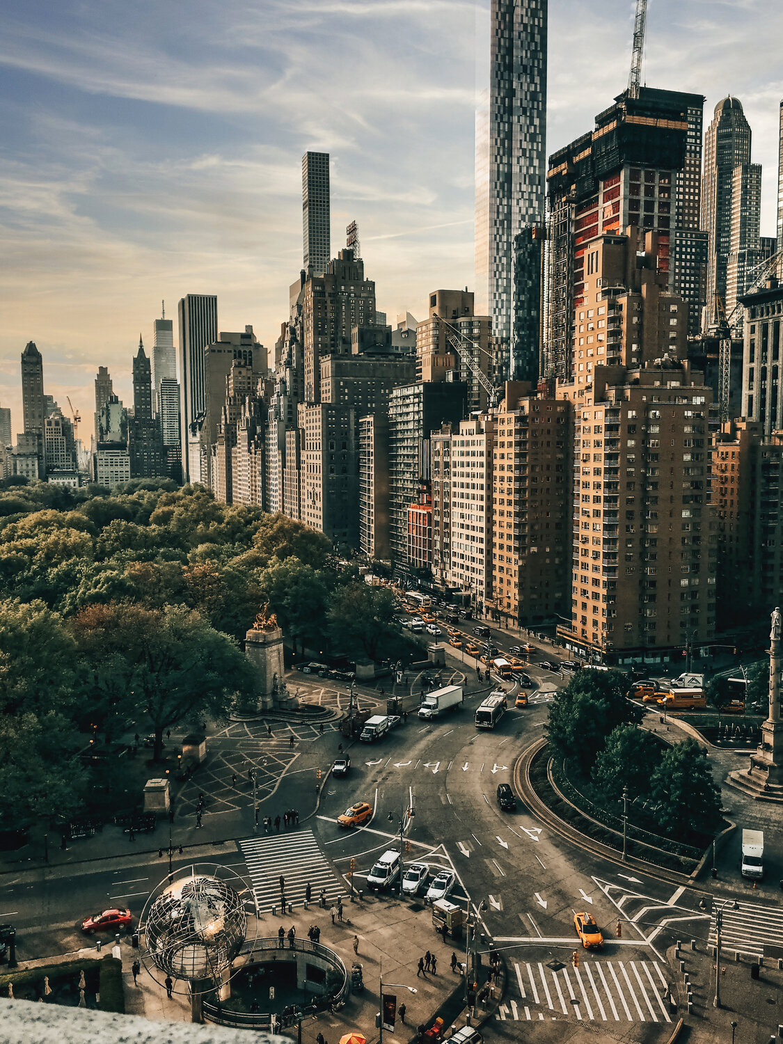 Columbus Circle II - New York Fabian Kimmel Photographie à vendre