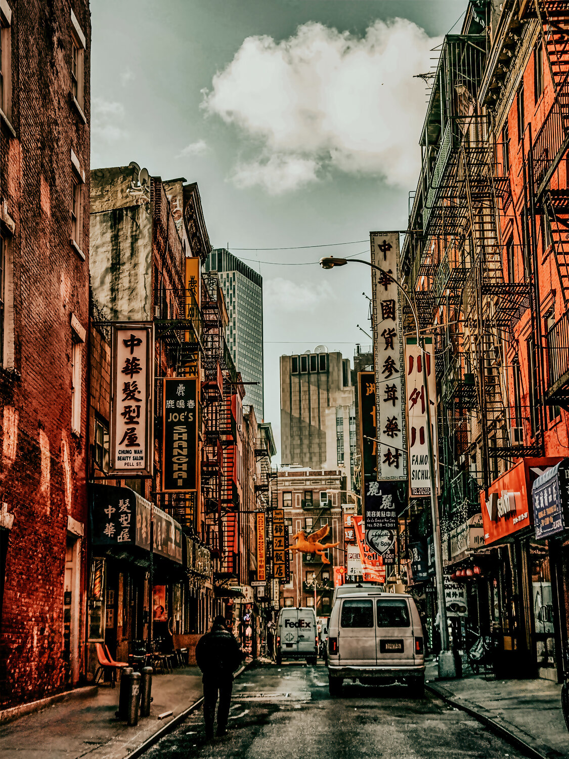 Chinatown Autumn Vibes - New York Fabian Kimmel Fotografie zu verkaufen