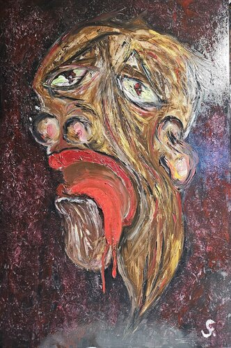 Burn-out by Steeve Grangier, Painting for Sale on Singulart