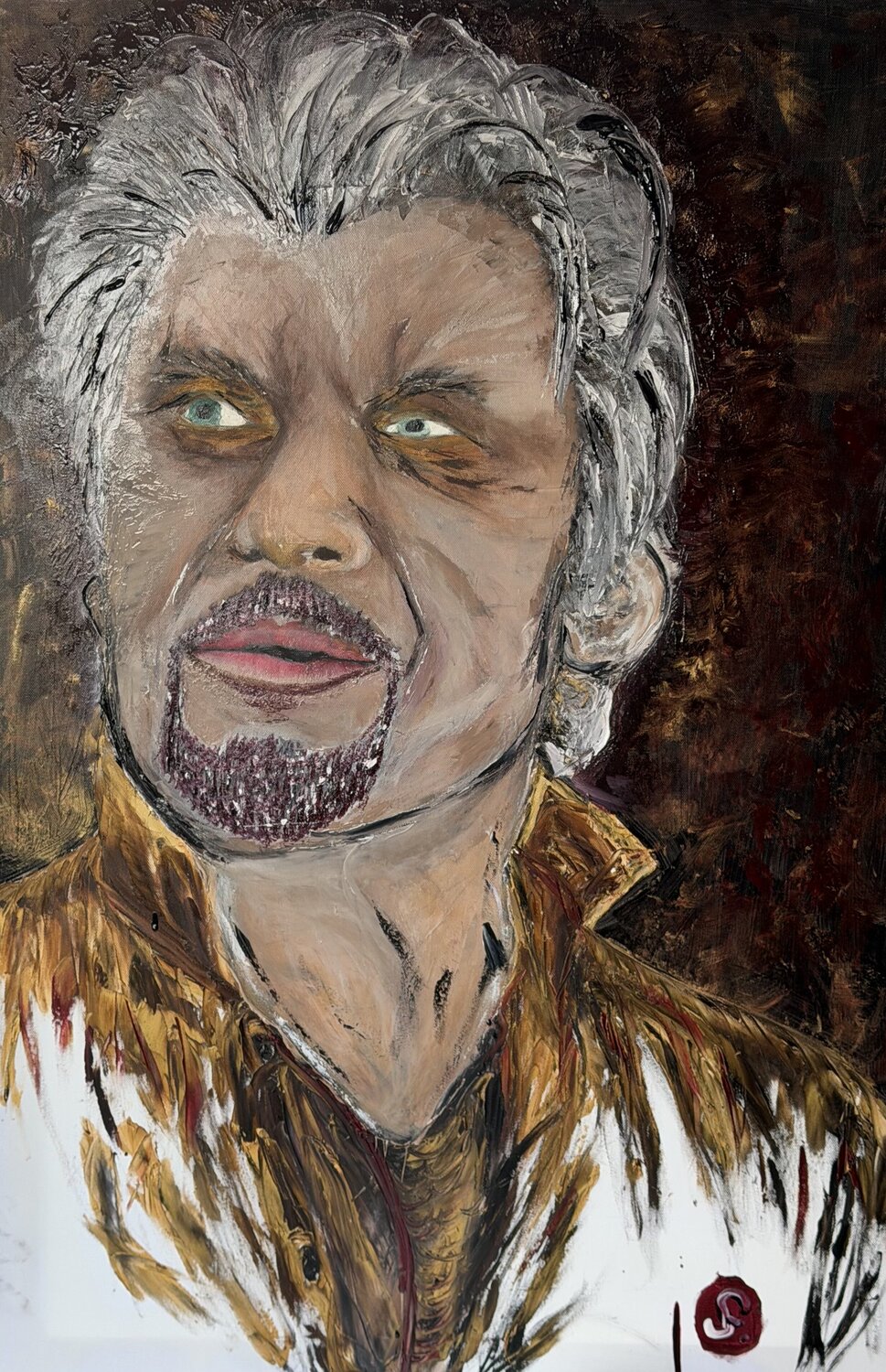 L'idole Steeve Grangier Peinture originale à vendre