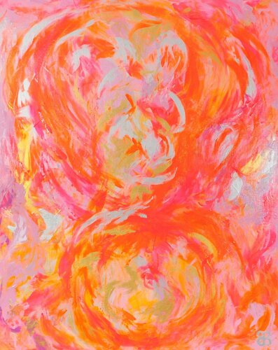 DANSE LA VIE van Sylvie Balsalobre, Schilderij te koop op Singulart