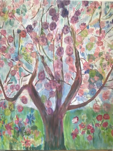 Été par Anouchka Freud (nom d'artiste), Peinture en vente sur Singulart