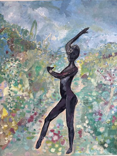 Danseuse Libre par Anouchka Freud (nom d'artiste), Peinture en vente sur Singulart