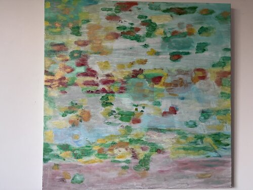 Abstraite inspiration Monet par Anouchka Freud (nom d'artiste), Peinture en vente sur Singulart