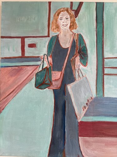 Bon anniversaire Sophie! de Anouchka Freud (nom d'artiste), Pintura a la venta en Singulart
