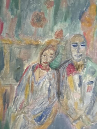 Les amants bleus de Anouchka Freud (nom d'artiste), Pintura a la venta en Singulart