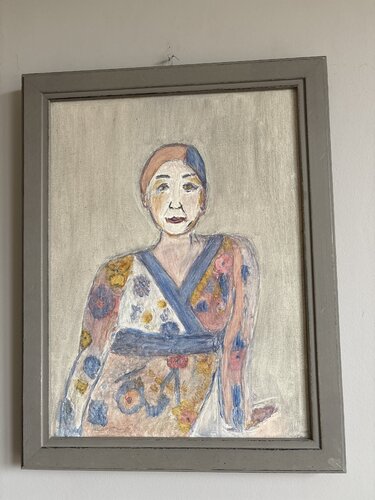 Dans les yeux de Zora de Anouchka Freud (nom d'artiste), Pintura a la venta en Singulart