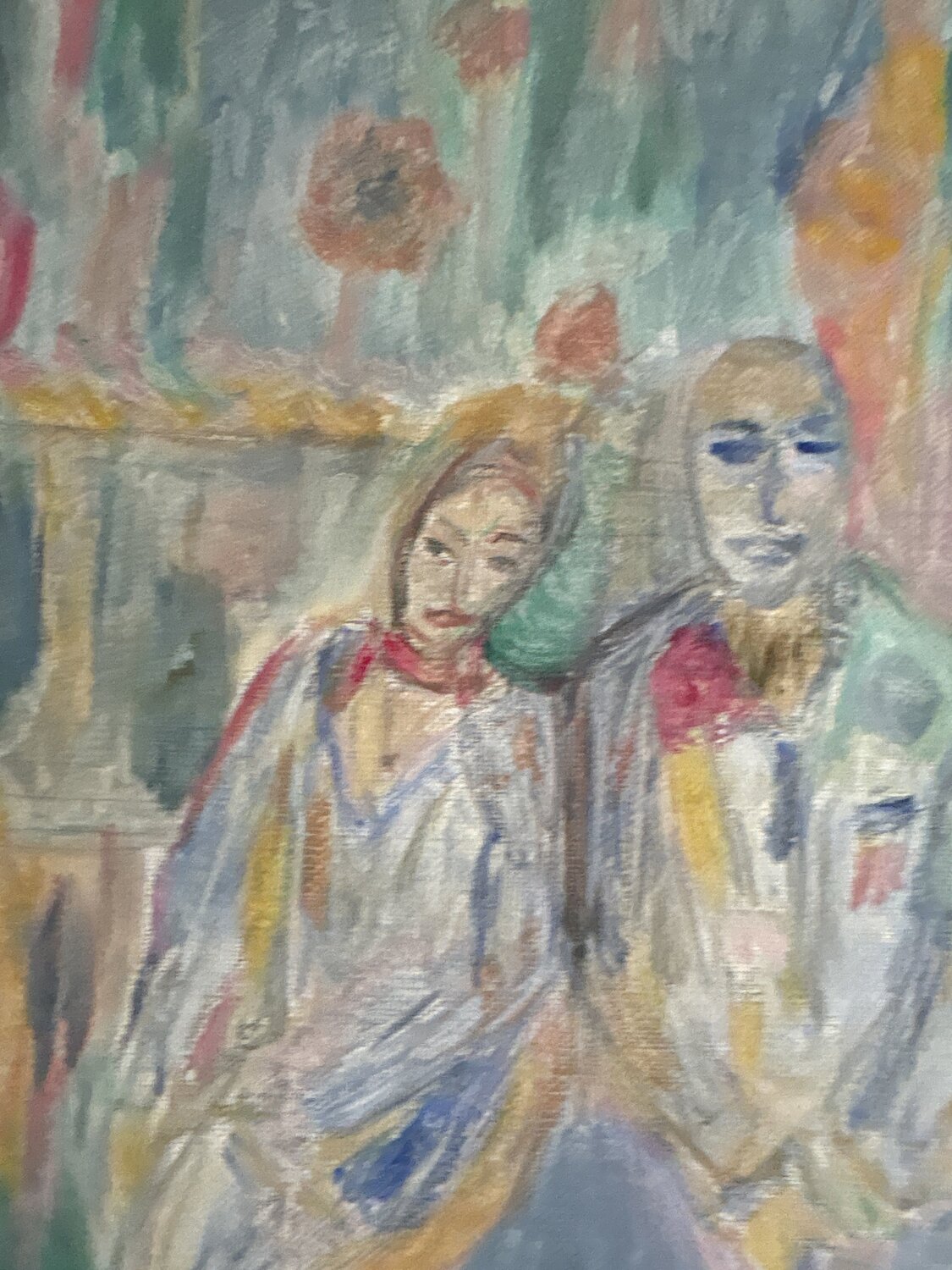 Les amants bleus Anouchka Freud (nom d'artiste) Pintura original en venta