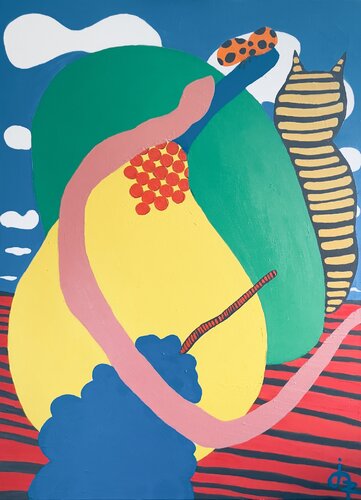 LE FRUIT DÉFENDU by Juan Martinez, Painting for Sale on Singulart