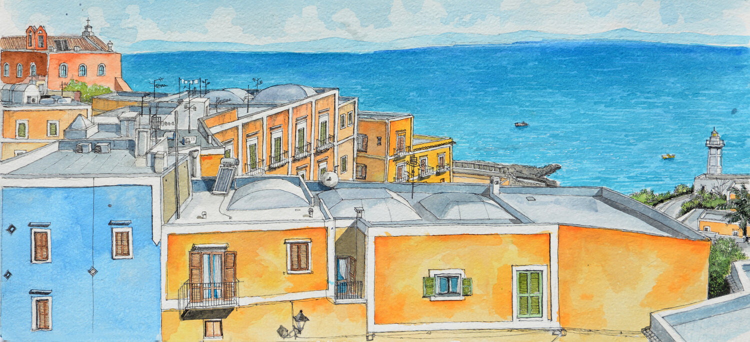 tetti di Ventotene Pierre David Cavallari