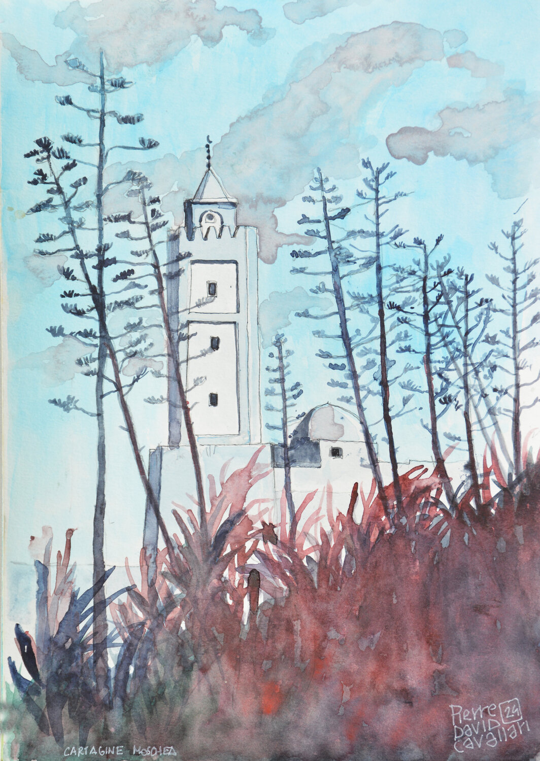 Moschea di Cartagine Pierre David Cavallari