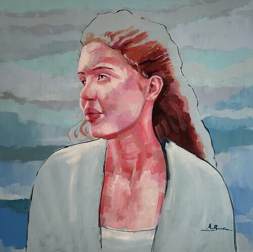 Presencia 1 by Mª Angeles Sánchez Buendía, Painting for Sale on Singulart