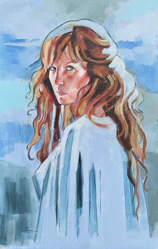 Presencia 2 by Mª Angeles Sánchez Buendía, Painting for Sale on Singulart