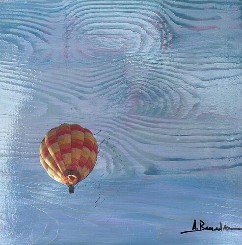 Cielos imposibles 5 by Mª Angeles Sánchez Buendía, Painting for Sale on Singulart
