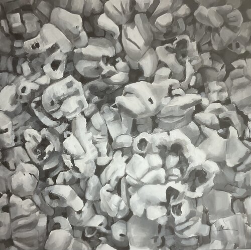 Bodegón de palomitas 2 by Angeles Sánchez Buendía, 絵画 for Sale on Singulart