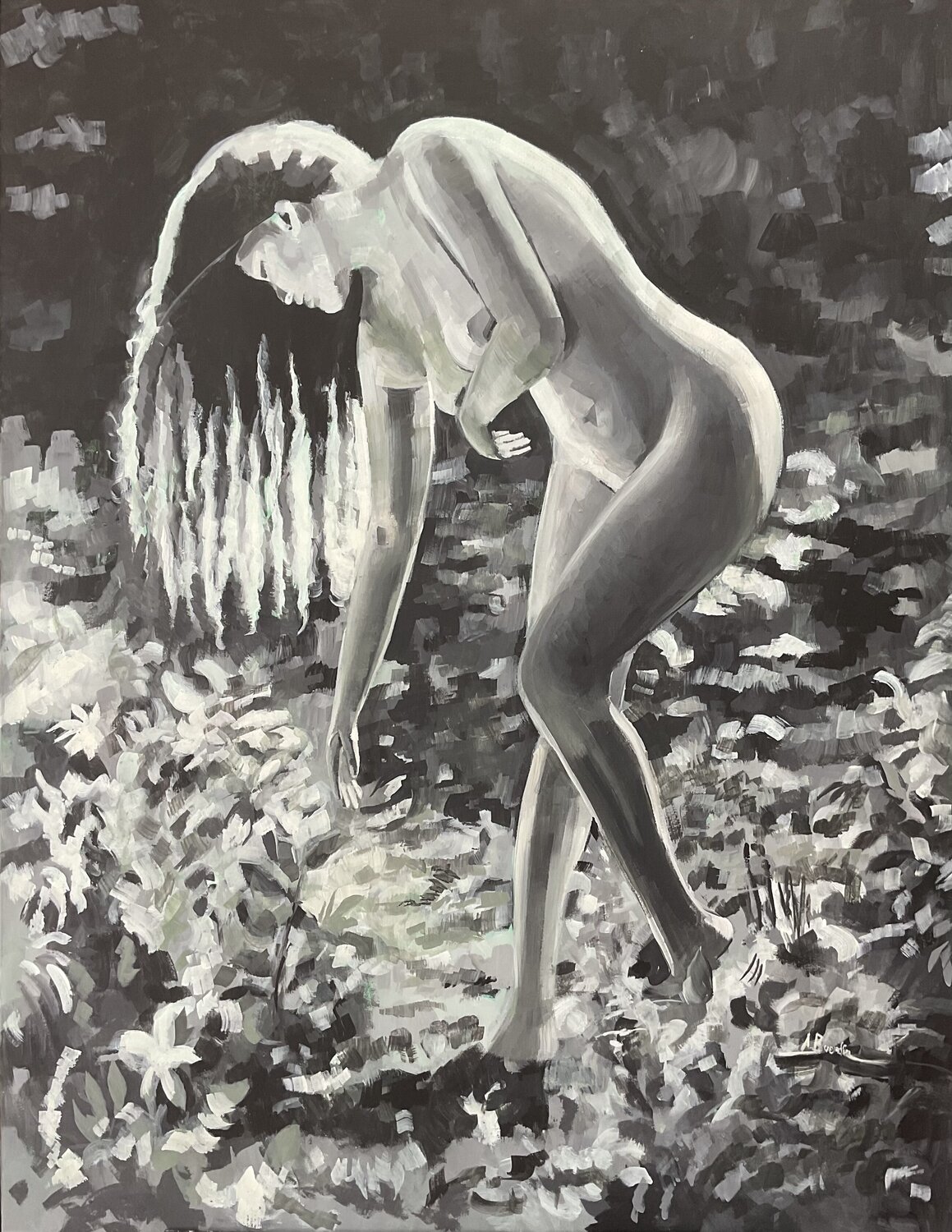 Desnudo al natural Angeles Sánchez Buendía Originalgemälde zu verkaufen