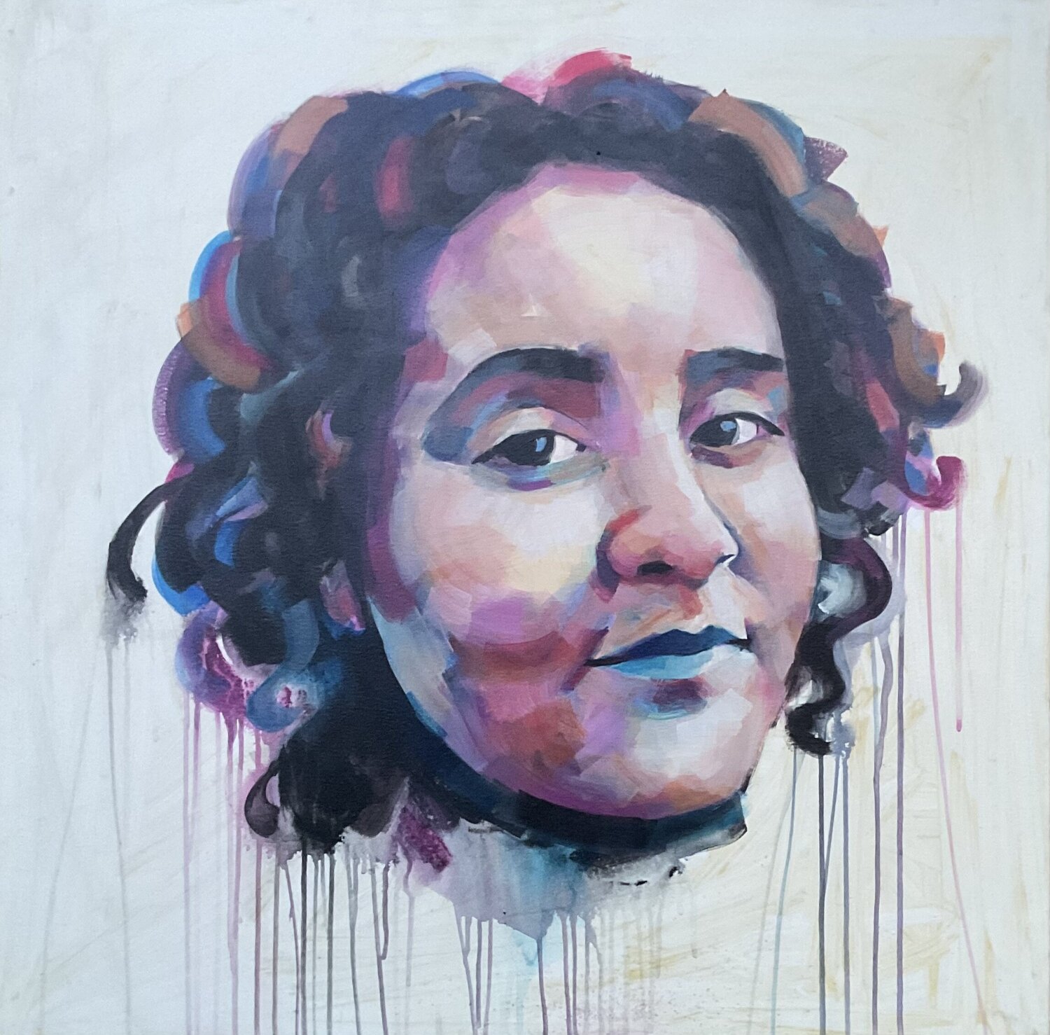 Presencia 5 Angeles Sánchez Buendía Origineel schilderij te koop