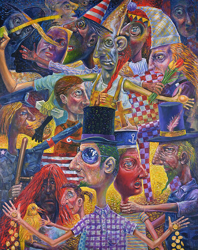 who controls by Robert Ford, 絵画 for Sale on Singulart