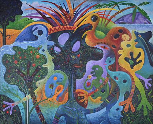 MAN OF NATURE by Robert Ford, Painting for Sale on Singulart